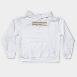 Ben Folds Five Cassette Stripes Kids Hoodie